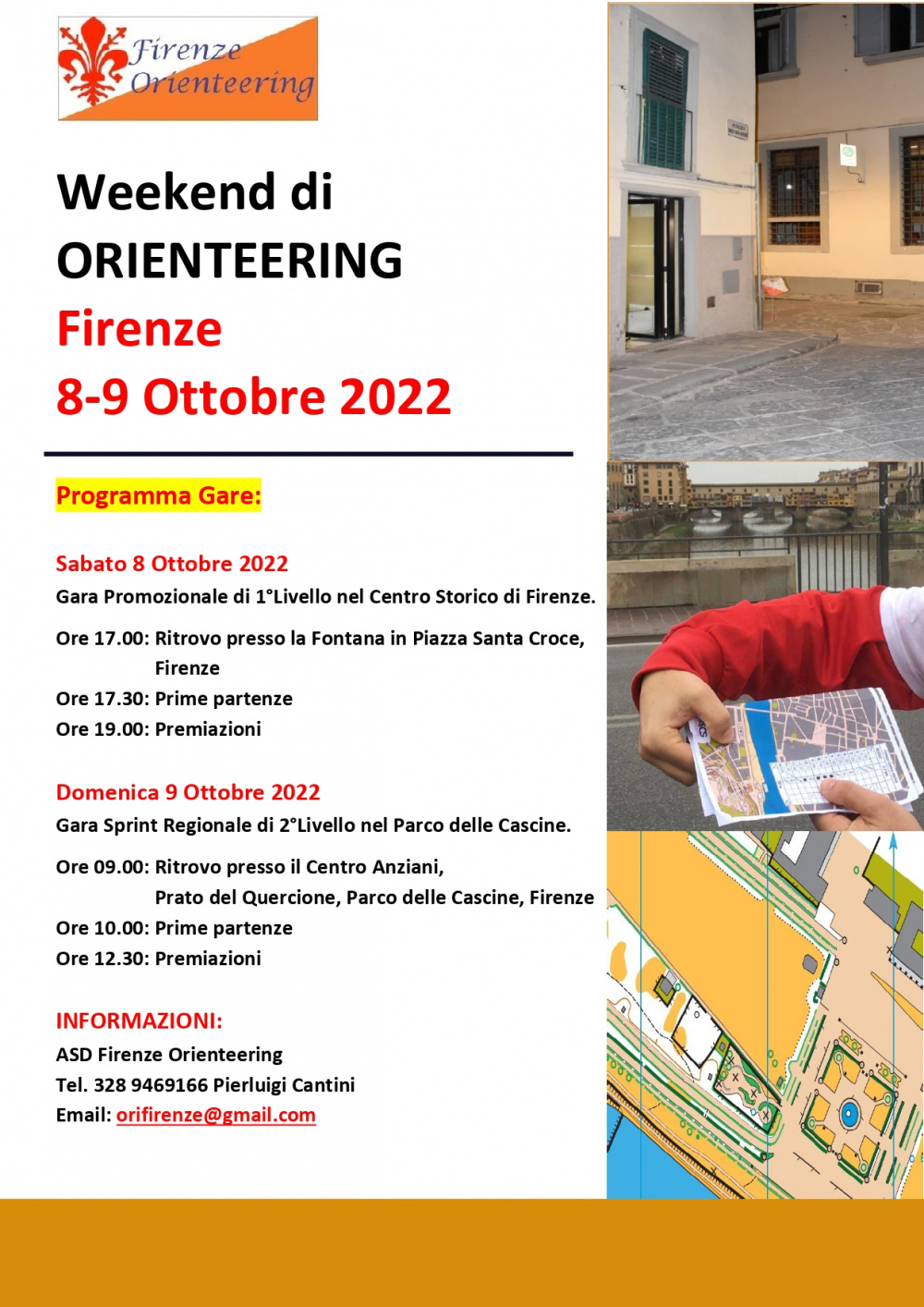 Weekend di Orienteering a Firenze