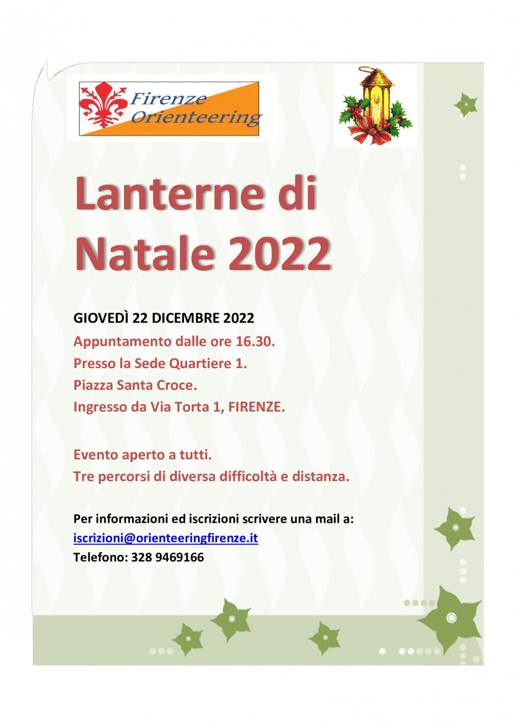 Lanterne di Natale 2022